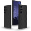 GKK 103237 GKK LEATHER CASE Ochranný kryt pre Samsung Galaxy S25 Ultra 5G CARBON Black