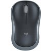 Logitech M185, bezdrôtová myš, sivá/čierna