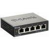 BAZAR - D-Link DGS-1100-05V2 5-port Gigabit Smart Managed switch, fanless - Poškozený obal (Komplet)