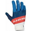 SCOTT glove 450 ANGLED - 2023, blue/red, L
