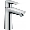 Hansgrohe Talis E - Páková umývadlová batéria 110 s odtokovou súpravou s tiahlom, chróm 71710000