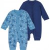 lupilu Chlapčenský overal na spanie pre bábätká modrá