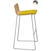RIM Barová stolička SITTY SI 4162.13 4164.13 drevo čalúnenie SILVERTEX koženka