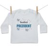 Boodyy Tričko s dlhým rukávom Budúci prezident 122 (6-7 rokov)