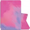 AppleKing puzdro so vzorom vodových farieb na iPad mini 4/5 - ružovofialové - možnosť vrátiť tovar ZADARMO do 30tich dní