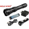 Nabíjateľný prísvit k nočnému videniu Wolf-Eyes Ranger IR850, USB v.2017Praktik Set