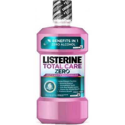 Listerine Total Care Zero - Ústna voda kompletná starostlivosť bez alkoholu 500 ml