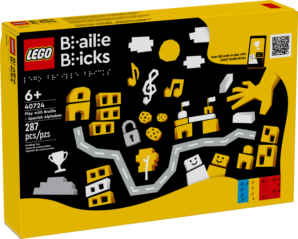 LEGO® 40724 Braillovo písmo – španielska abeceda