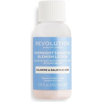 Revolution Skincare Overnight Targeted Blemish Lotion sérum na vyrážky 30 ml