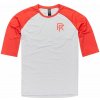 RACE FACE COMMIT Tech Top triko 3/4 coral - XL
