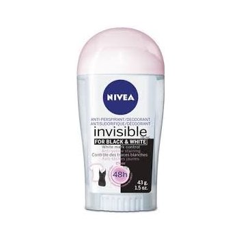 Nivea Invisible for Black & White Clear deostick 40 ml