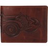 Pánska kožená peňaženka Lagen 19179/M auto hnedá