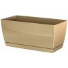 Kvetináč plast béžový Prosperplast 39 cm x 18,2 x 18,2 cm