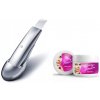 BeautyBiowave celotelovo kovová sonická špachtľa SILVER (3 programy: čistenie, výživa, lifting.)