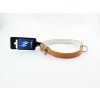 PROFIZOO Obojok STELLA podšitý filcom (16mm x 40cm) prírodný