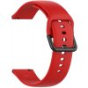 OEM Silikonový náramek pro chytré hodinky velikost L - 20mm (Amazfit, Samsung, Garmin, Honor, Huawei) Barva: Červená