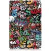 PROTEMIO 97127 ART Zaklápacie puzdro pre Honor Pad X8a GRAFFITI