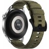 Techsuit – Watchband 22 mm (W070) remienok pre Samsung Galaxy Watch (46 mm)/Watch 3/Gear S3, Huawei Watch GT/GT 2/GT 3 (46 mm) – maskáčovo zelený
