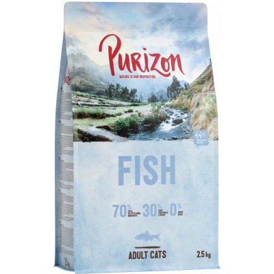 Purizon Adult ryby bez obilnín 3 x 2,5 kg