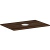 Hansgrohe Xelu Q doska pod umývadlo 78 x 55 cm tmavý orech 54113630