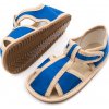 Milash DETSKÉ BAREFOOT PAPUČE MILASH RACHEL - MODRÉ Veľkosť: 24, Vnútorná dĺžka topánky v cm: 14.8, Vnútorná šírka topánky v cm: 6.4