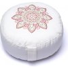 Yogi & Yogini Naturals Yogi & Yogini Meditačný Vankúš – biela mandala 1ks