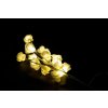 Svetelná dekorácia - Dekoratívne ruže - 16 LED, 45 cm