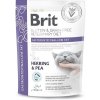 Brit Veterinary Diets GF cat Gastrointestinal-Low fat granule pre mačky 400g