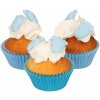 Cakesupplies Cukrové zdobenie - Baby Feet modré 16 ks