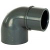 Aquaram PVC tvarovka - koleno 90° 63 int. x 63 ext., DN=63 mm, d= 63 mm, lepenie / lepenie 0211100063