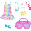 OBLEČENIE PRE BARBIE MÓDNY SET Deluxe s taškou DOPLNKY