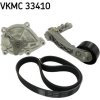 Vodné čerpadlo + sada klinového remeňa SKF VKMC 33410