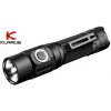 LED Baterka Klarus G10, USB nabíjateľný + aku Klarus GT18650 3600mAh 3,6V, Praktik Set