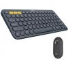 LOGITECH Pebble 2 MK380s bezdrôtový set klávesnice a myši US čierna (920-012239) Bluetooth / Optická / US lokalizácia / Čierna / Čierna