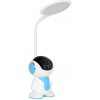LED stolová lampa Rebel KOM1017 s nastaviteľným ramenom Robot