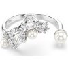 Swarovski prsteň s krištáľovou perlou a kryštálmi Constella 5705597