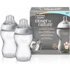 Tommee Tippee C2N 2ks transparentní 340ml