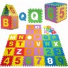 GAMES PLANET Penové puzzle čísla a písmená, 86 kusov