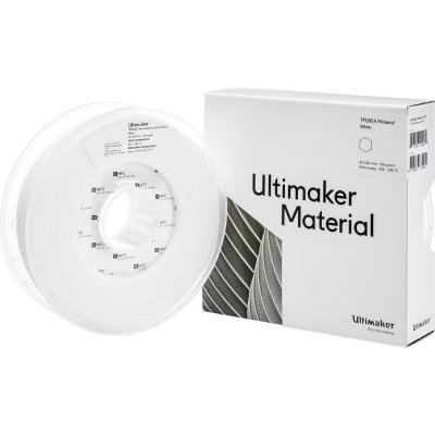 Ultimaker TPU - M0369 White 750 - 215194 semiflexibilní 2.85 mm 750 g biela 1 ks