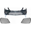 KITT Front Bumper Side Grilles suitable for Mercedes S-Class W222 S63 Design Piano Black