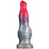 Sinnovator Howl Platinum Silicone Dildo Medium, prémiové silikónové dildo s Vac-U-Lock 27 x 3,5–8 cm