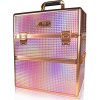 Allepaznokcie Kufrík kozmetický - XXL Hologram PINK 105-9H 496221480