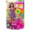 Barbie Hrací set panenka s pejsky