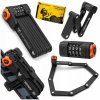 Zabezpečenie bicykla, skladacie zapínanie Evi PRO BIKE FOLD LOCK 830/5V