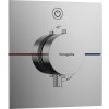 Hansgrohe ShowerSelect Comfort E sprchová batéria podomietková s termostatom chrómová 15571000