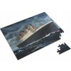 PUZZLE Personalizované VEĽKÉ NÁMORNÁ LOĎ TITANIC PRIEVOZ OCEÁN Darček 252 DIELIKOV A3