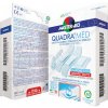 Master Aid Quadra Med Jemné náplasti s antiseptickým vankúšikom 40 náplastí