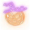 FOREVER LIGHT NEON LED dekorácia PREKLIATA TEKVICA NNE16 (RTV100296) HALLOWEEN