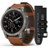 Garmin Fēnix 7 Pro Sapphire Solar Edition Titanium / Brown Leather Band - 010-02777-30 + 5 rokov záruka, poistenie a darček ZADARMO