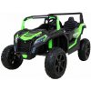 mamido Detské elektrické autíčko Buggy UTV Strong 24V nafukovacie kolesá zelené